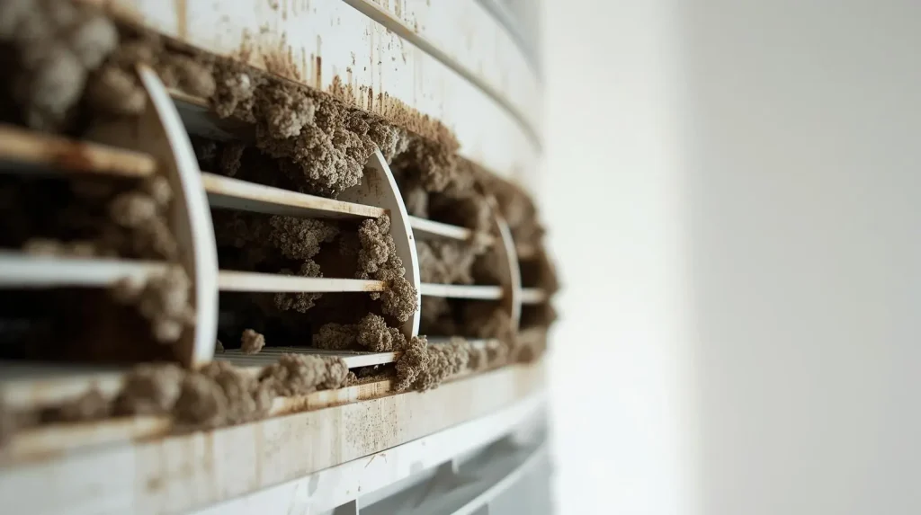 dirty ac coil