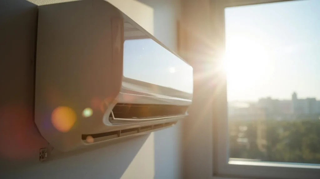 new ac in the wall
